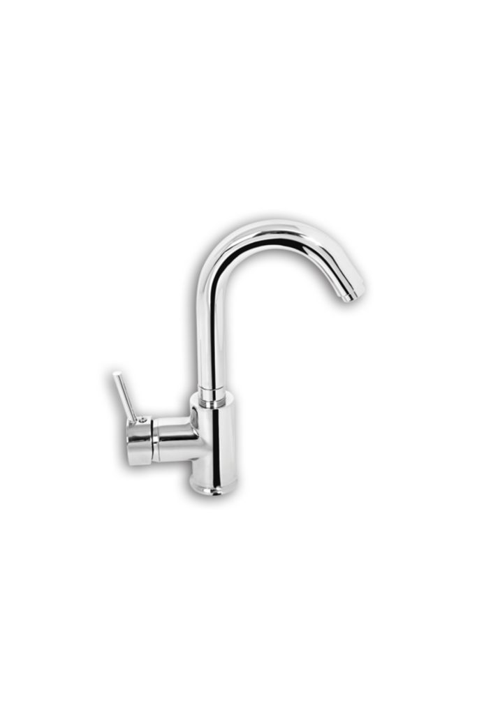 Korpex Joystick Kuğu Lavabo Bataryası